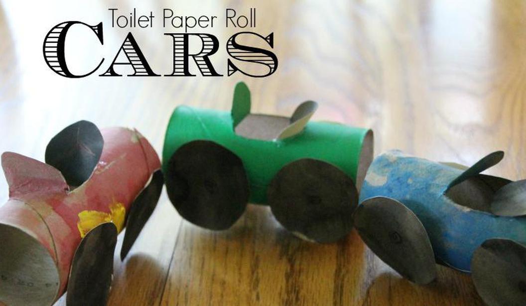 Toilet Roll Crafts: Cars | Kidzapp