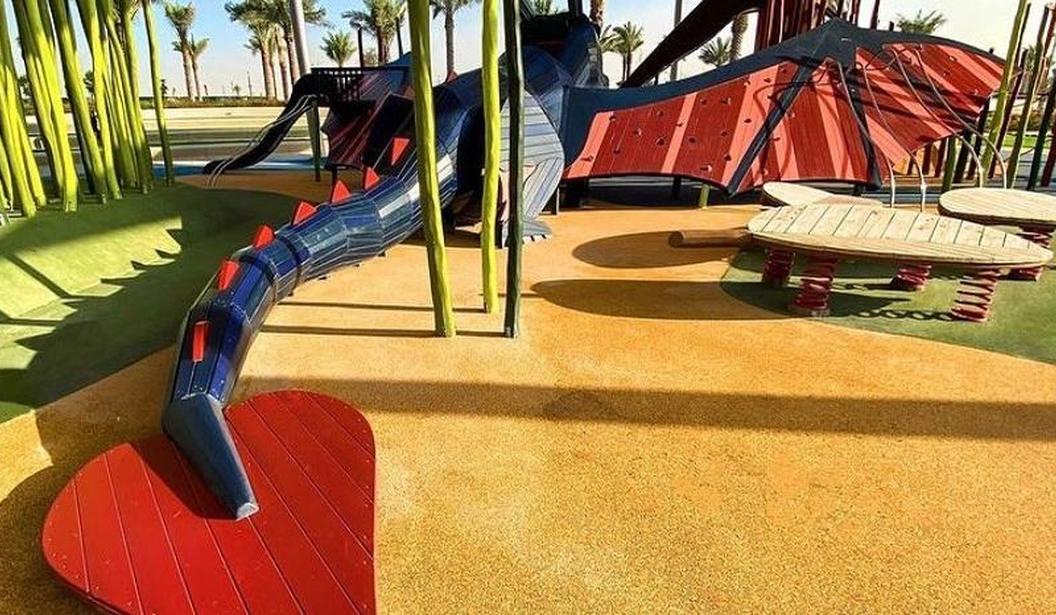 Colourful Playground at Dubai Hills Estate Kidzapp
