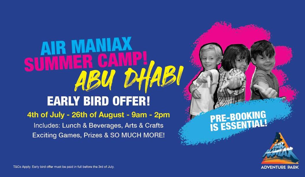 Super Summer Camp at Air Maniax Yas Mall