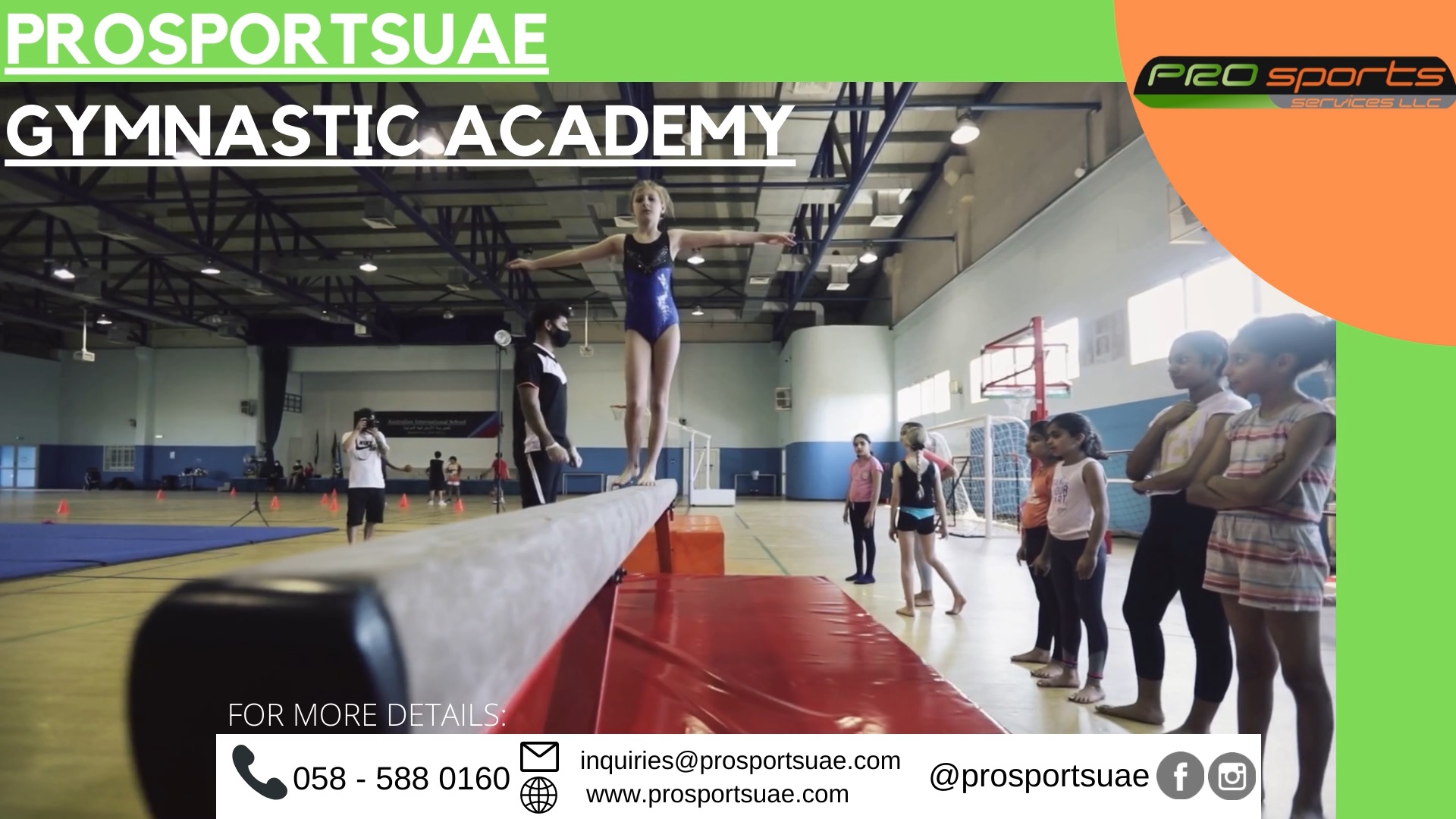 Gymnastics Classes by Prosportsuae